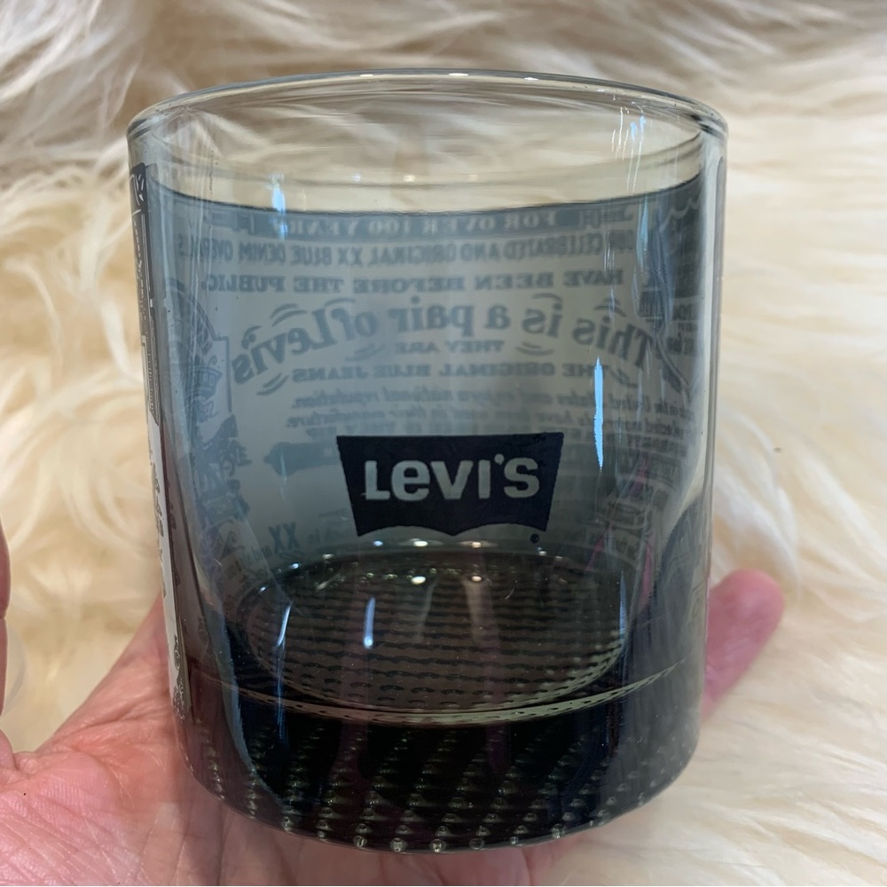 SALE!! Levi’s rock glass tumbler.   3